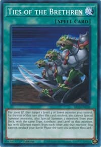 Ties of the Brethren - Structure Deck: Mechanized Madness - YuGiOh card