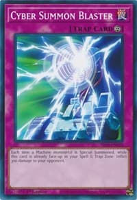 Cyber Summon Blaster - Structure Deck: Mechanized Madness - YuGiOh card
