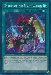 Unauthorized Reactivation - Structure Deck: Mechanized Madness - YuGiOh card