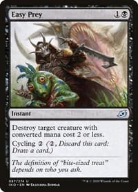 Easy Prey - Ikoria: Lair of Behemoths - Magic: The Gathering card