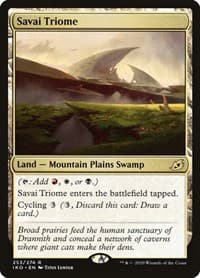 Savai Triome - Ikoria: Lair of Behemoths - Magic: The Gathering card