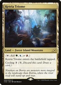 Ketria Triome - Ikoria: Lair of Behemoths - Magic: The Gathering card