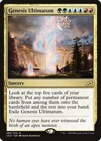 Genesis Ultimatum - Ikoria: Lair of Behemoths - Magic: The Gathering card