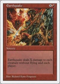 Earthquake - Fifth Edition - Magic: The Gathering card
