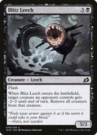 Blitz Leech - Ikoria: Lair of Behemoths - Magic: The Gathering card