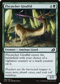 Flycatcher Giraffid - Ikoria: Lair of Behemoths - Magic: The Gathering card
