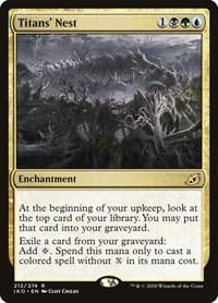 Titans' Nest - Ikoria: Lair of Behemoths - Magic: The Gathering card
