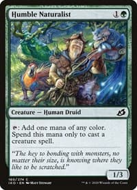 Humble Naturalist - Ikoria: Lair of Behemoths - Magic: The Gathering card