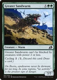 Greater Sandwurm - Ikoria: Lair of Behemoths - Magic: The Gathering card