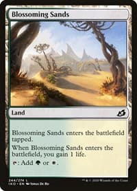 Blossoming Sands - Ikoria: Lair of Behemoths - Magic: The Gathering card