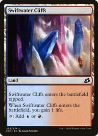 Swiftwater Cliffs - Ikoria: Lair of Behemoths - Magic: The Gathering card