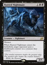 Hunted Nightmare - Ikoria: Lair of Behemoths - Magic: The Gathering card