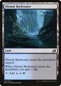 Dismal Backwater - Ikoria: Lair of Behemoths - Magic: The Gathering card