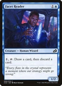 Facet Reader - Ikoria: Lair of Behemoths - Magic: The Gathering card