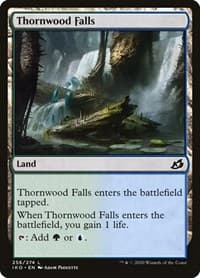 Thornwood Falls - Ikoria: Lair of Behemoths - Magic: The Gathering card