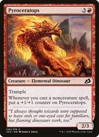 Pyroceratops - Ikoria: Lair of Behemoths - Magic: The Gathering card