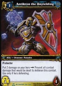 Antikron the Unyielding - Servants of the Betrayer - WoW card