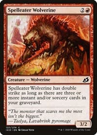 Spelleater Wolverine - Ikoria: Lair of Behemoths - Magic: The Gathering card