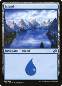 Island (263) - Ikoria: Lair of Behemoths - Magic: The Gathering card