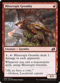 Blisterspit Gremlin - Ikoria: Lair of Behemoths - Magic: The Gathering card