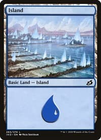 Island (265) - Ikoria: Lair of Behemoths - Magic: The Gathering card