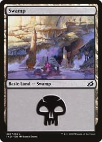 Swamp (267) - Ikoria: Lair of Behemoths - Magic: The Gathering card