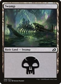 Swamp (268) - Ikoria: Lair of Behemoths - Magic: The Gathering card