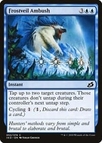 Frostveil Ambush - Ikoria: Lair of Behemoths - Magic: The Gathering card