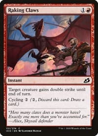 Raking Claws - Ikoria: Lair of Behemoths - Magic: The Gathering card