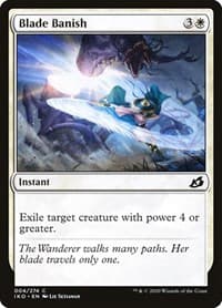 Blade Banish - Ikoria: Lair of Behemoths - Magic: The Gathering card