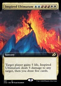 Inspired Ultimatum (Extended Art) - Ikoria: Lair of Behemoths - Magic: The Gathering card