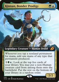 Kinnan, Bonder Prodigy (Extended Art) - Ikoria: Lair of Behemoths - Magic: The Gathering card