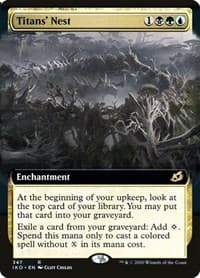 Titans' Nest (Extended Art) - Ikoria: Lair of Behemoths - Magic: The Gathering card