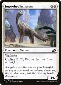 Imposing Vantasaur - Ikoria: Lair of Behemoths - Magic: The Gathering card