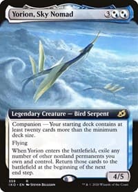 Yorion, Sky Nomad (Extended Art) - Ikoria: Lair of Behemoths - Magic: The Gathering card