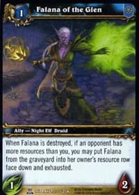 Falana of the Glen - Servants of the Betrayer - WoW card