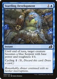 Startling Development - Ikoria: Lair of Behemoths - Magic: The Gathering card