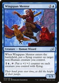 Wingspan Mentor - Ikoria: Lair of Behemoths - Magic: The Gathering card