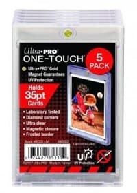 35pt. UV One-Touch Magnetic Holder (5-Pack) - Ultra Pro Toploaders - Collectible Storage card