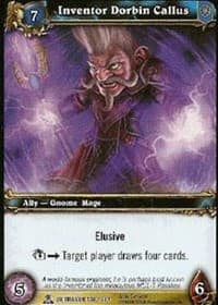 Inventor Dorbin Callus - Servants of the Betrayer - WoW card