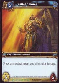 Justicar Brace - Servants of the Betrayer - WoW card