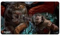 Ikoria: Lair of Behemoths Standard Size Playmat for Magic - Go For Blood - Ultra Pro Playmats - Playmats card