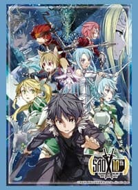 Bushiroad Sleeve Collection HG Vol.2371: Sword Art Online 10th Anniversary - Early and Late Group Illustration (60-Pack) - Bushiroad Card Sleeves - Card Sleeves card