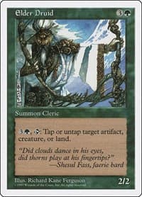 Elder Druid - Fifth Edition - Magic: The Gathering card