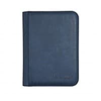 Suede Collection Zippered 4-Pocket Premium PRO-Binder - Sapphire - Ultra Pro Storage Albums - Storage Albums card