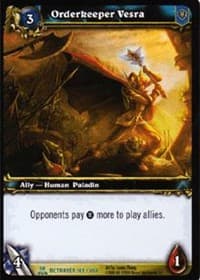 Orderkeeper Vesra - Servants of the Betrayer - WoW card