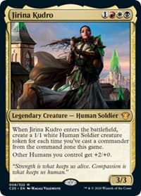 Jirina Kudro (Commander 2020) - Oversize Cards - Magic: The Gathering card