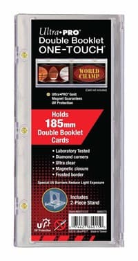 UV One-Touch Booklet Card Holder 185mm - Ultra Pro Toploaders - Collectible Storage card