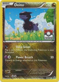 Deino - 97/113 (Pokemon League) [1st Place] - League & Championship Cards - Pokemon card