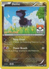Deino - 97/113 (Pokemon League) [4th Place] - League & Championship Cards - Pokemon card